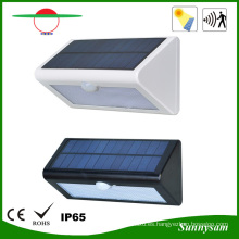 Sunnysam Solar LED Lighting Montion Sensor Lámpara solar montada en la pared